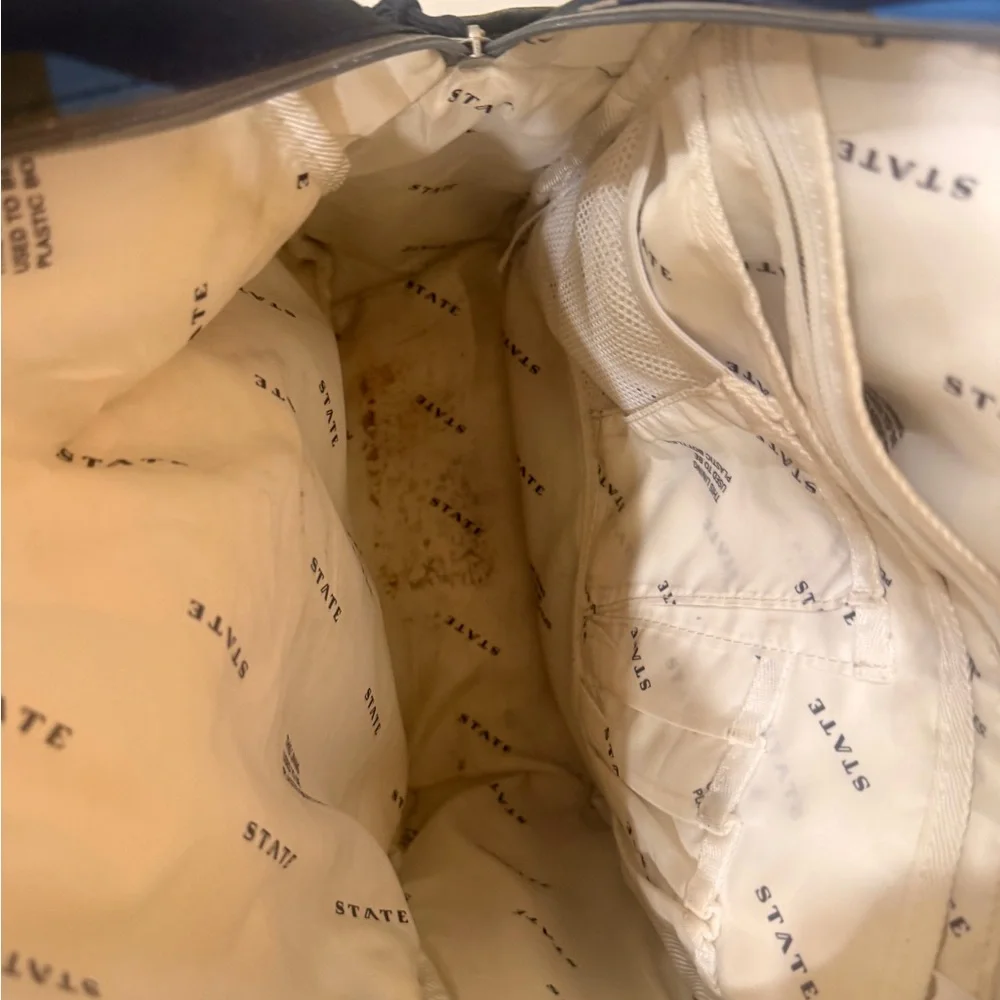 STATE Kane Blue & Green Camo Backpack for kids - Picture 7 of 10